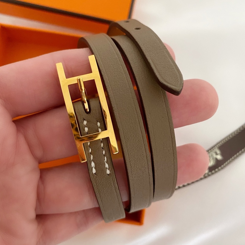 Hermes Hapi 3 Bracelet Medium Model, T1 - Picture 3 of 15